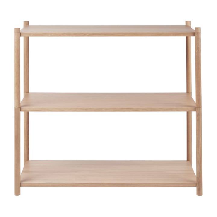 Sceene bookcase A - Licht eikenhout - Gejst