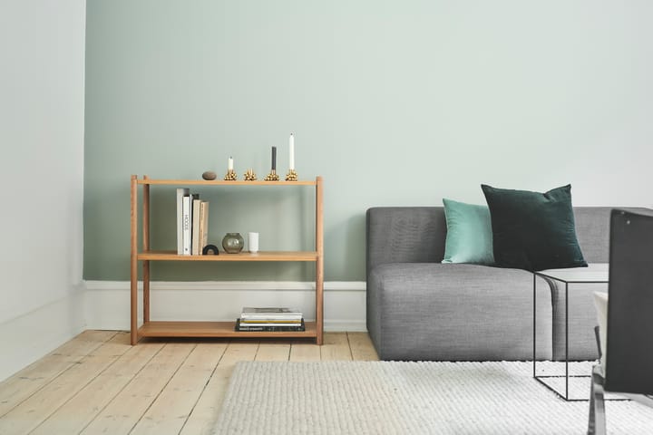 Sceene bookcase A, Licht eikenhout Gejst