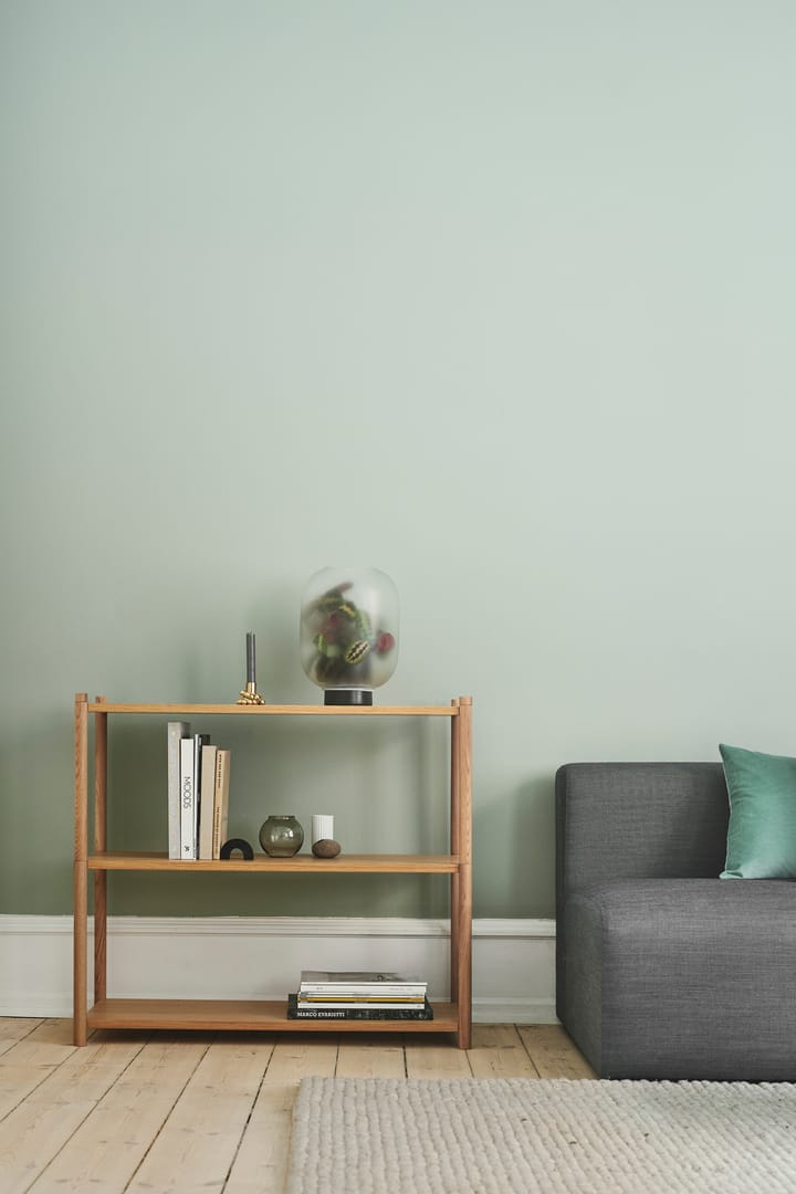 Sceene bookcase A, Licht eikenhout Gejst