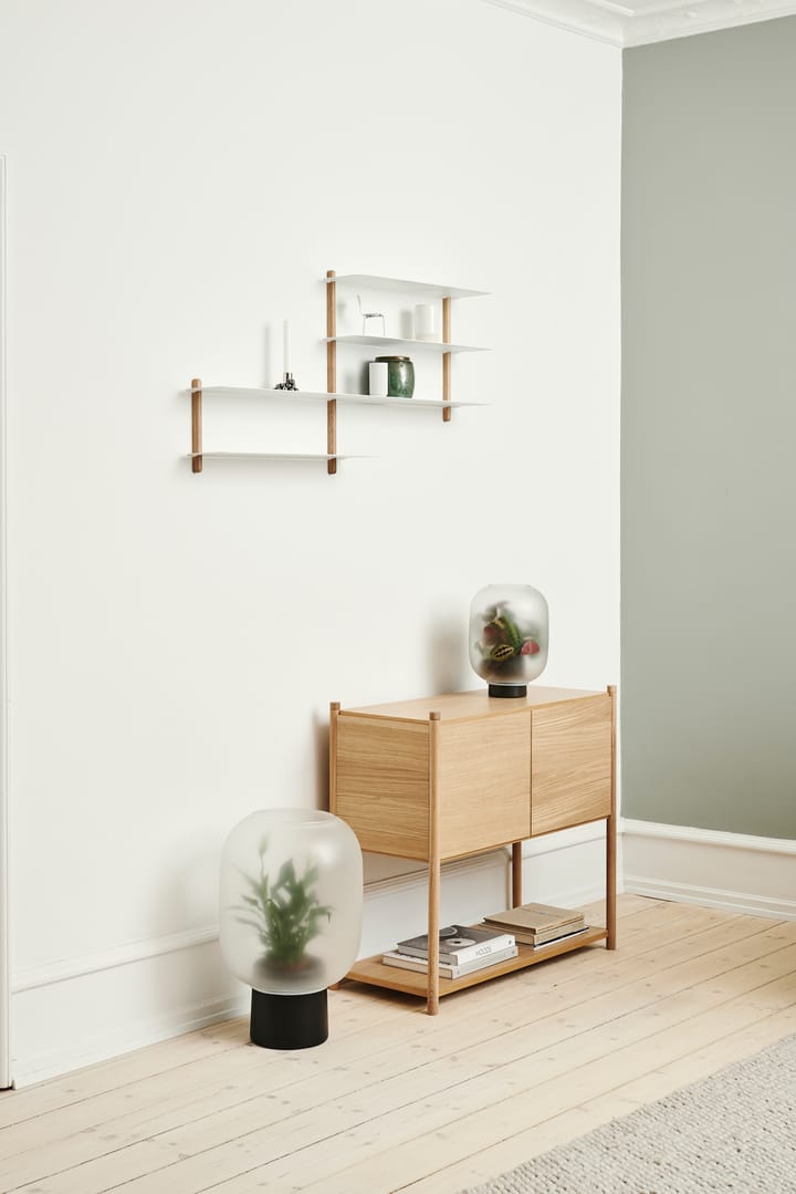 Sceene bookcase B, Licht eikenhout Gejst