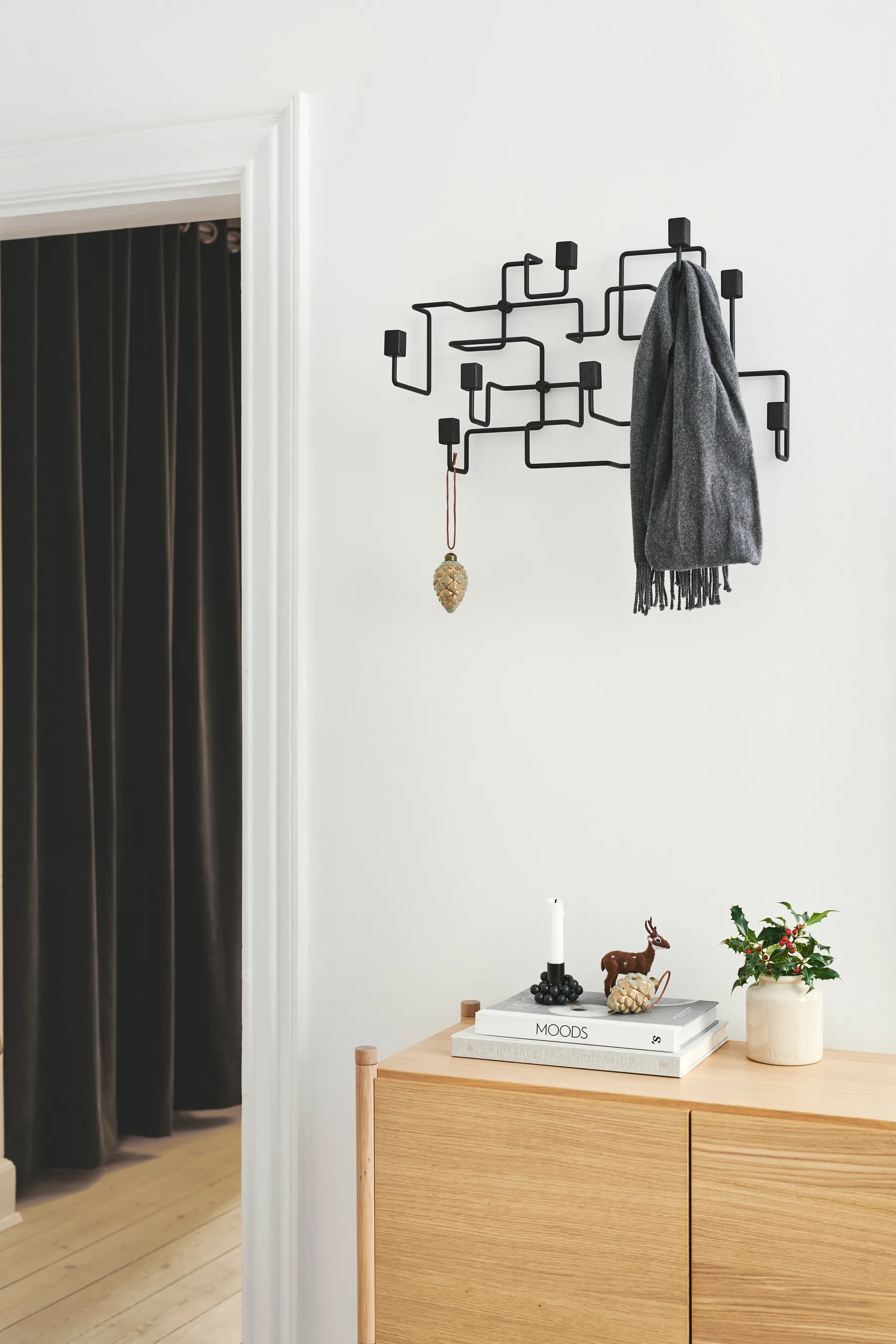 Sceene bookcase C, Licht eikenhout Gejst