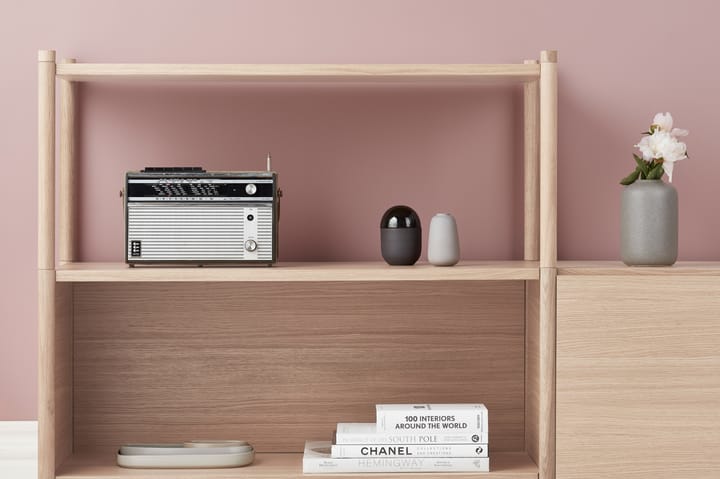 Sceene bookcase D, Licht eikenhout Gejst