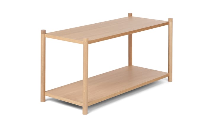 Sceene bookcase F - Licht eikenhout - Gejst