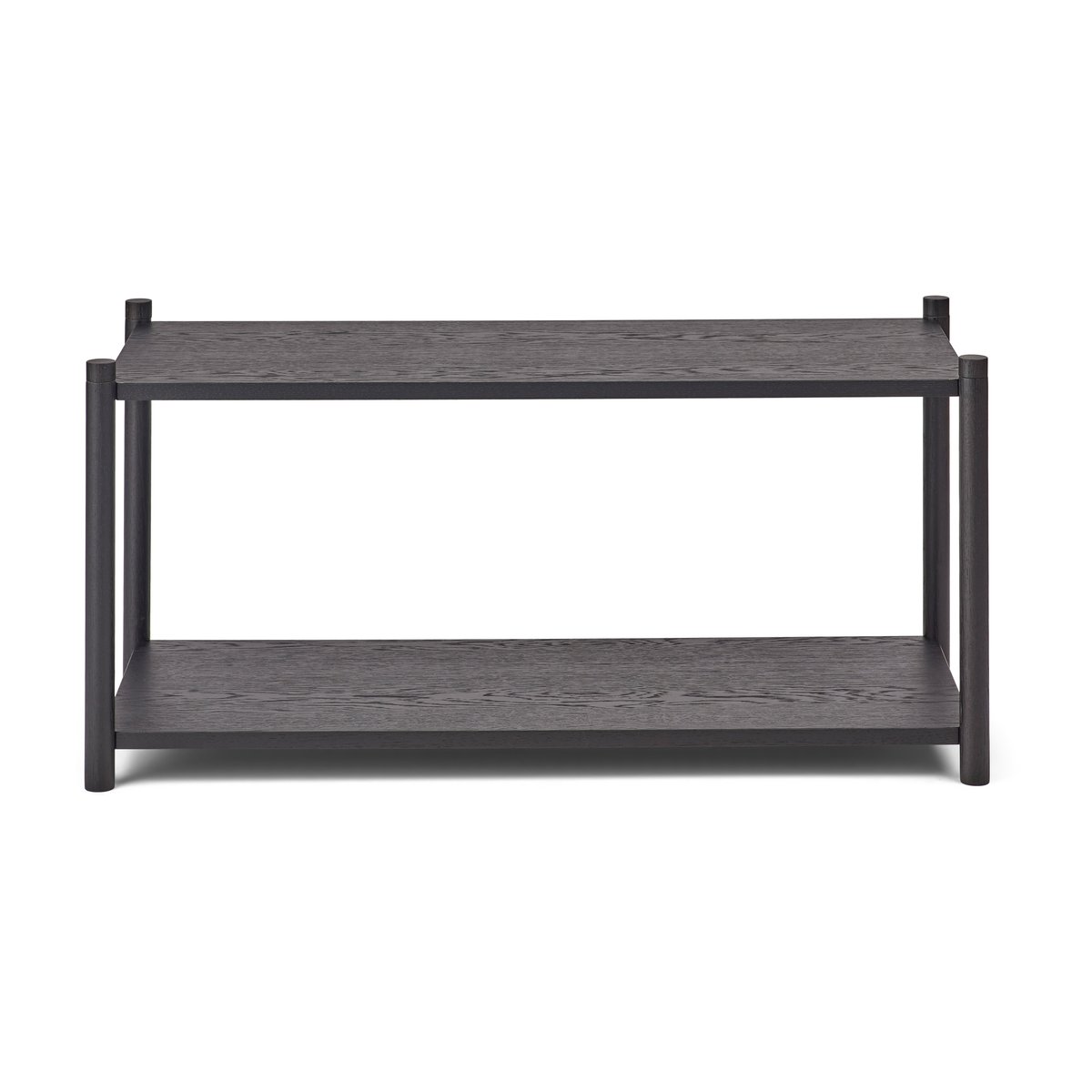 Gejst Sceene bookcase F Zwartgebeitst eikenhout | Scandinavisch Interieur | Ladekasten & dressoirs | Zwart