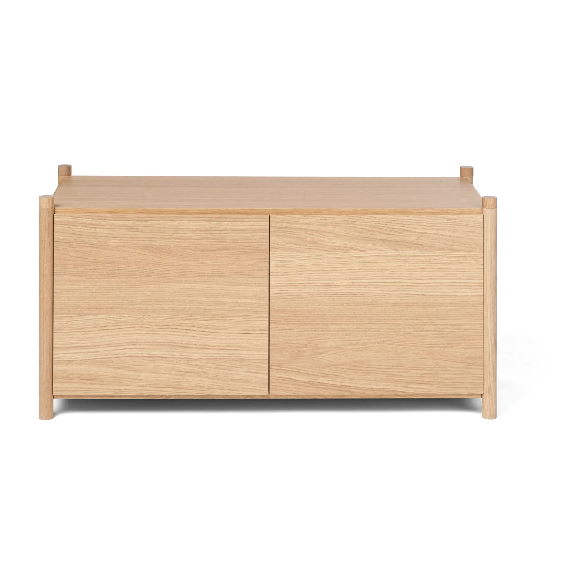 Sceene bookcase G, Licht eikenhout Gejst
