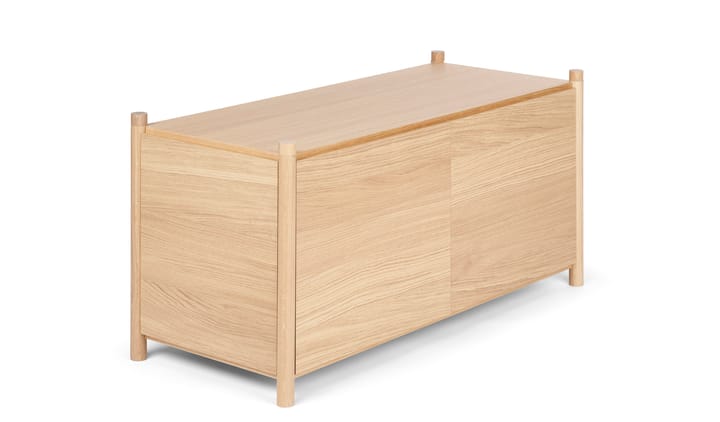 Sceene bookcase G, Licht eikenhout Gejst
