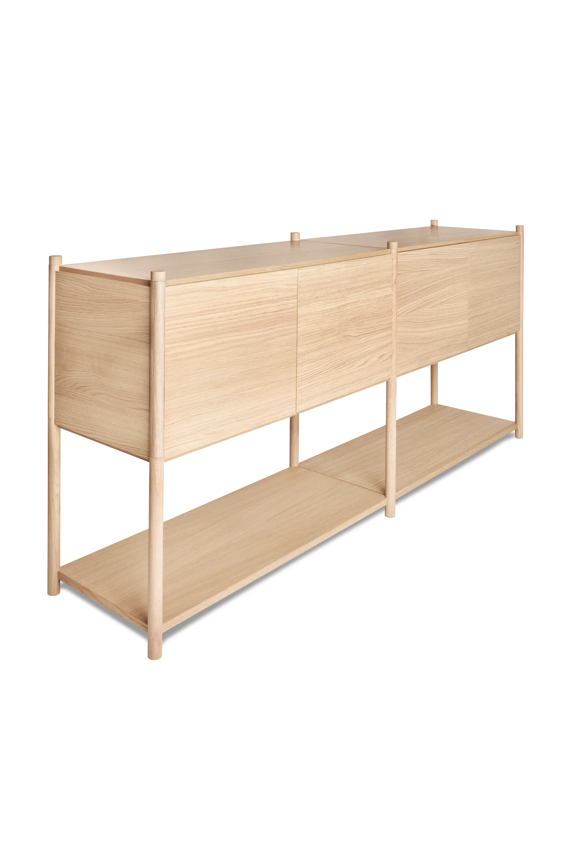 Sceene bookcase H, Licht eikenhout Gejst