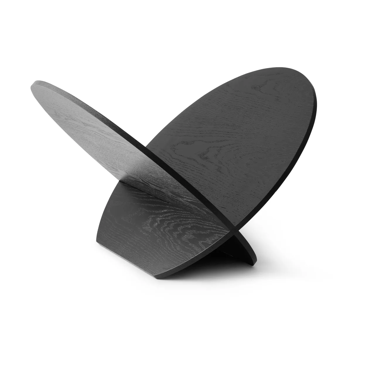 Gejst Silia tijdschriftenrek Zwarte as | Scandinavisch Interieur | Tijdschriftenrekken | Zwart