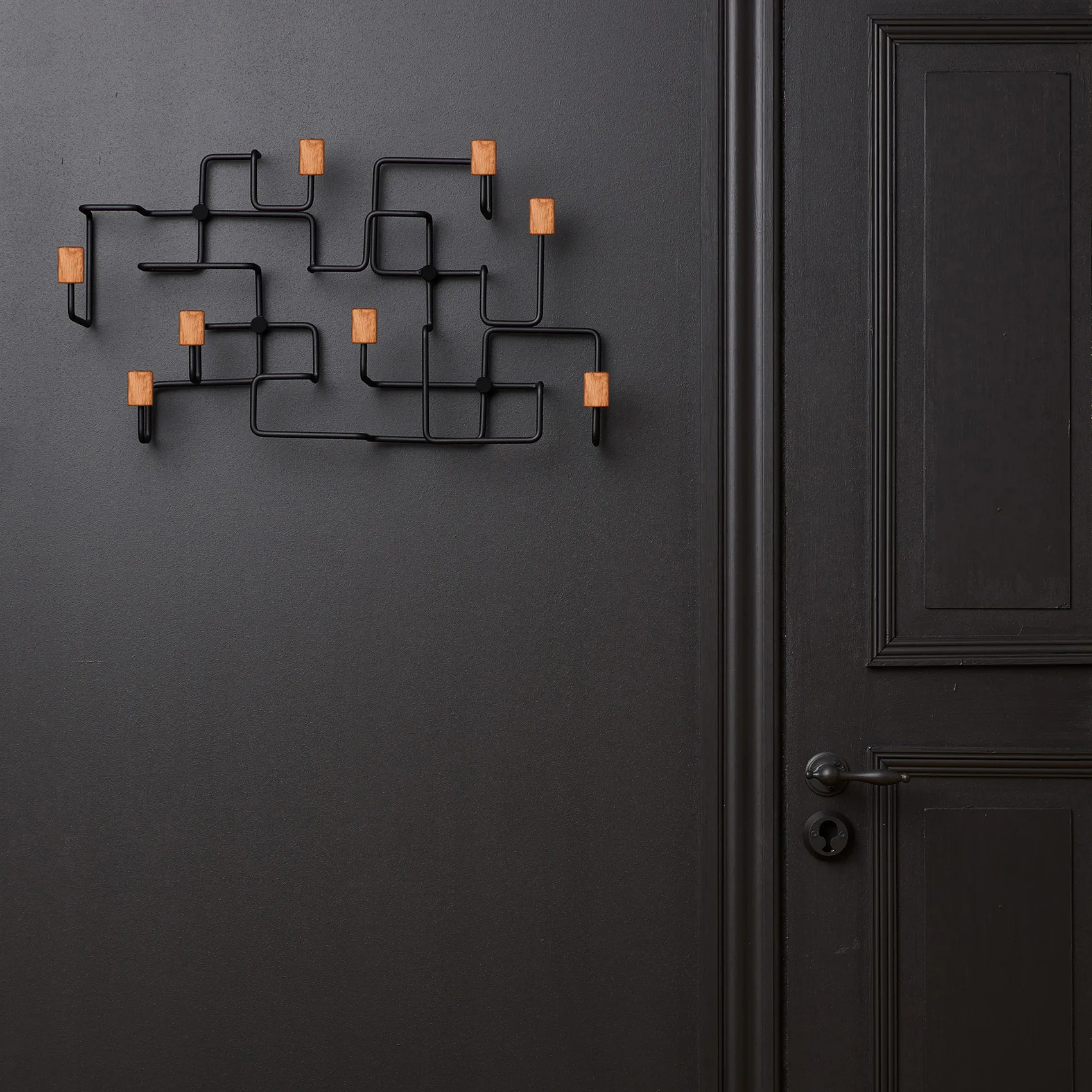 Underground klerenhanger, Zwart-eikenhout Gejst