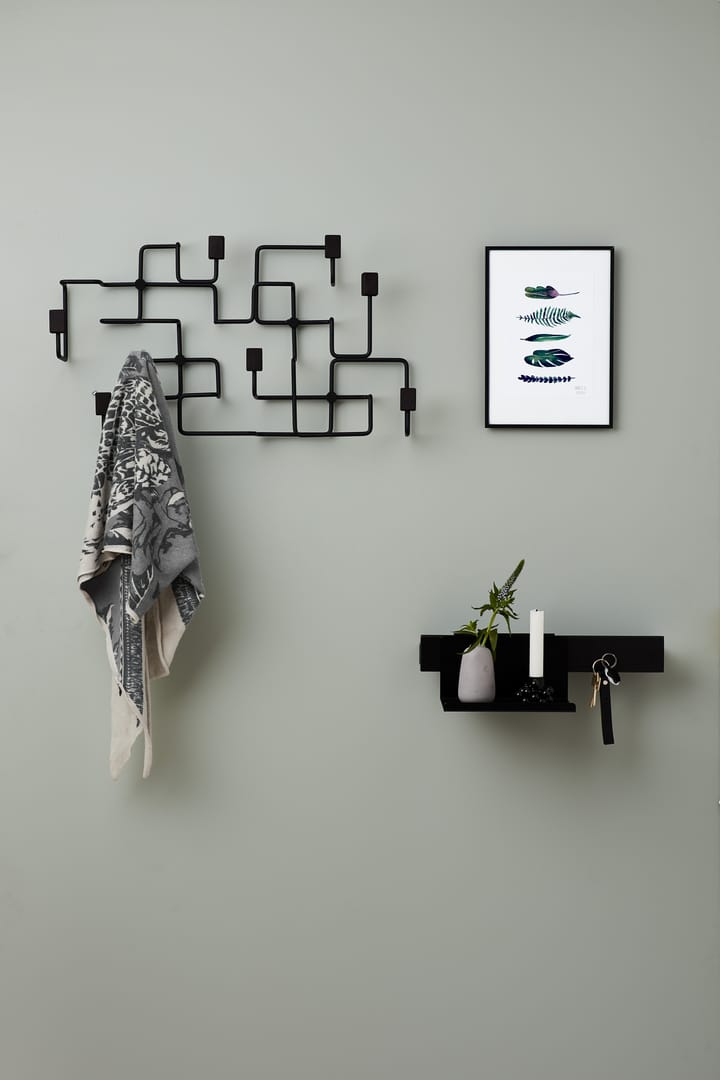 Underground klerenhanger, Zwart-zwartgebeitst eikenhout Gejst