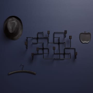 Underground klerenhanger - Zwart-zwartgebeitst eikenhout - Gejst