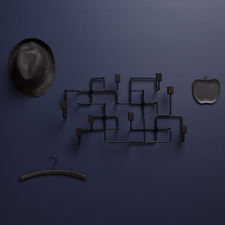 Underground klerenhanger, Zwart-zwartgebeitst eikenhout Gejst