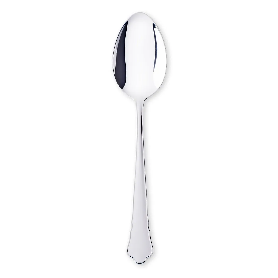 Chippendale tafellepel zilver, 18 cm Gense