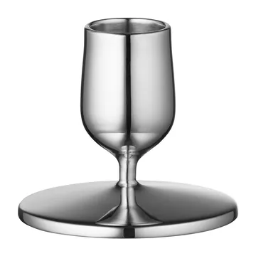 Dorotea kandelaar 5,5 cm - Glanzend staal - Gense