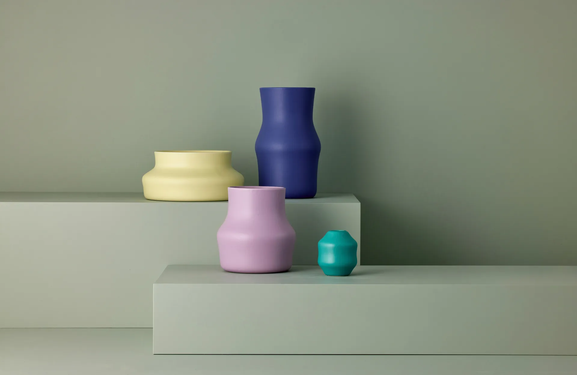 Dorotea vaas 18x19,5 cm, Lilac purple Gense