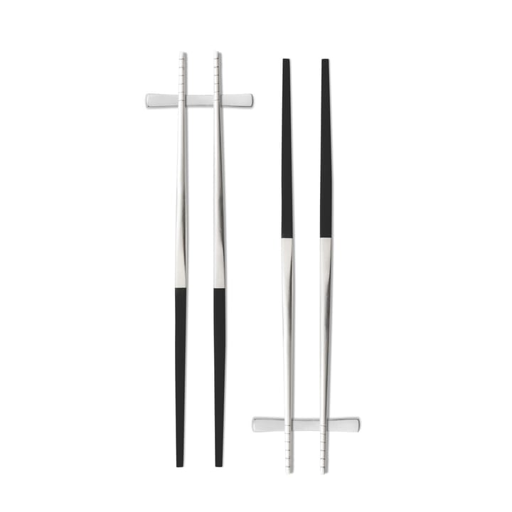 Focus de Luxe chopsticks 4+2 - roestvrij staal - Gense