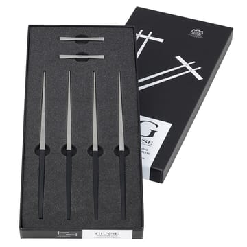 Focus de Luxe chopsticks 4+2 - roestvrij staal - Gense