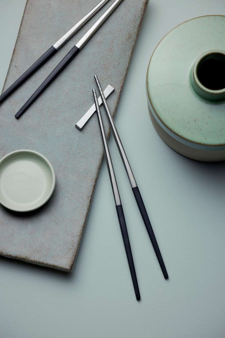 Focus de Luxe chopsticks 4+2, roestvrij staal Gense