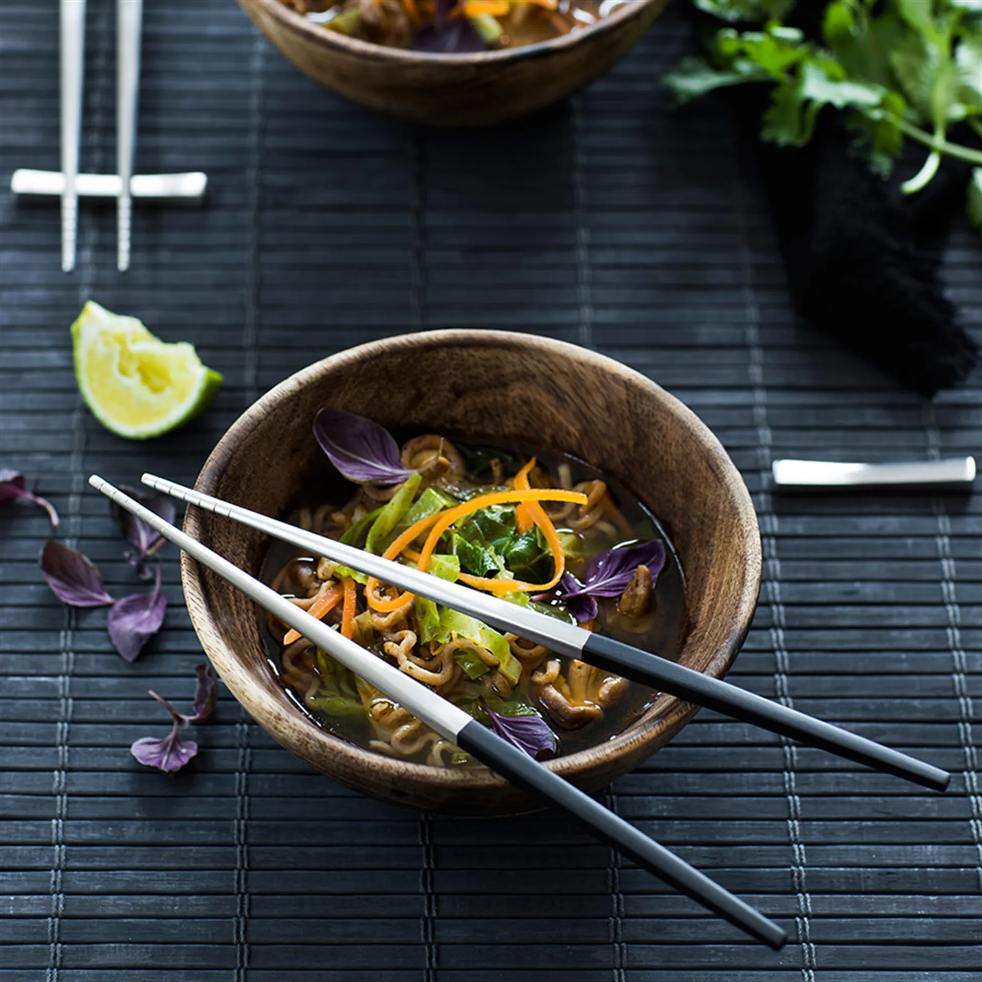 Focus de Luxe chopsticks 4+2, roestvrij staal Gense