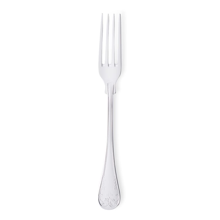 Gammal Fransk tafelvork zilver - 18,6 cm - Gense