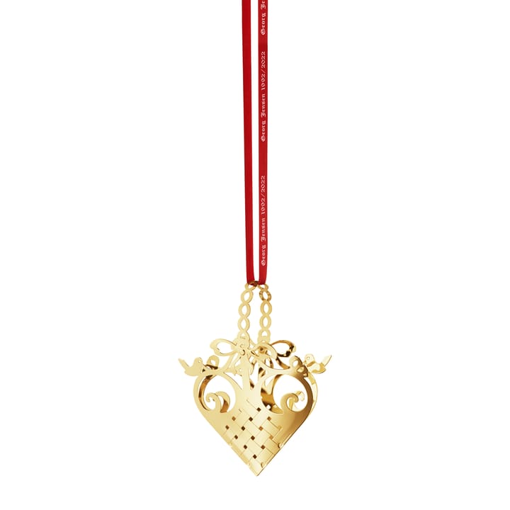 1992/2022 Robin's nest kersthanger - verguld - Georg Jensen