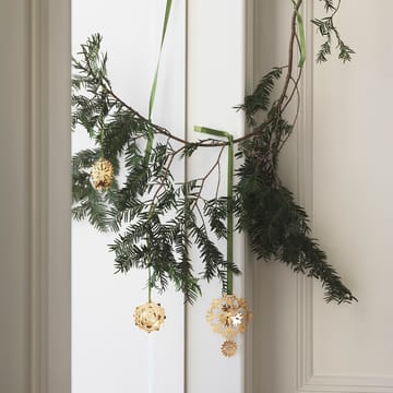 2020 Ice Rosette kersthanger - Verguld - Georg Jensen