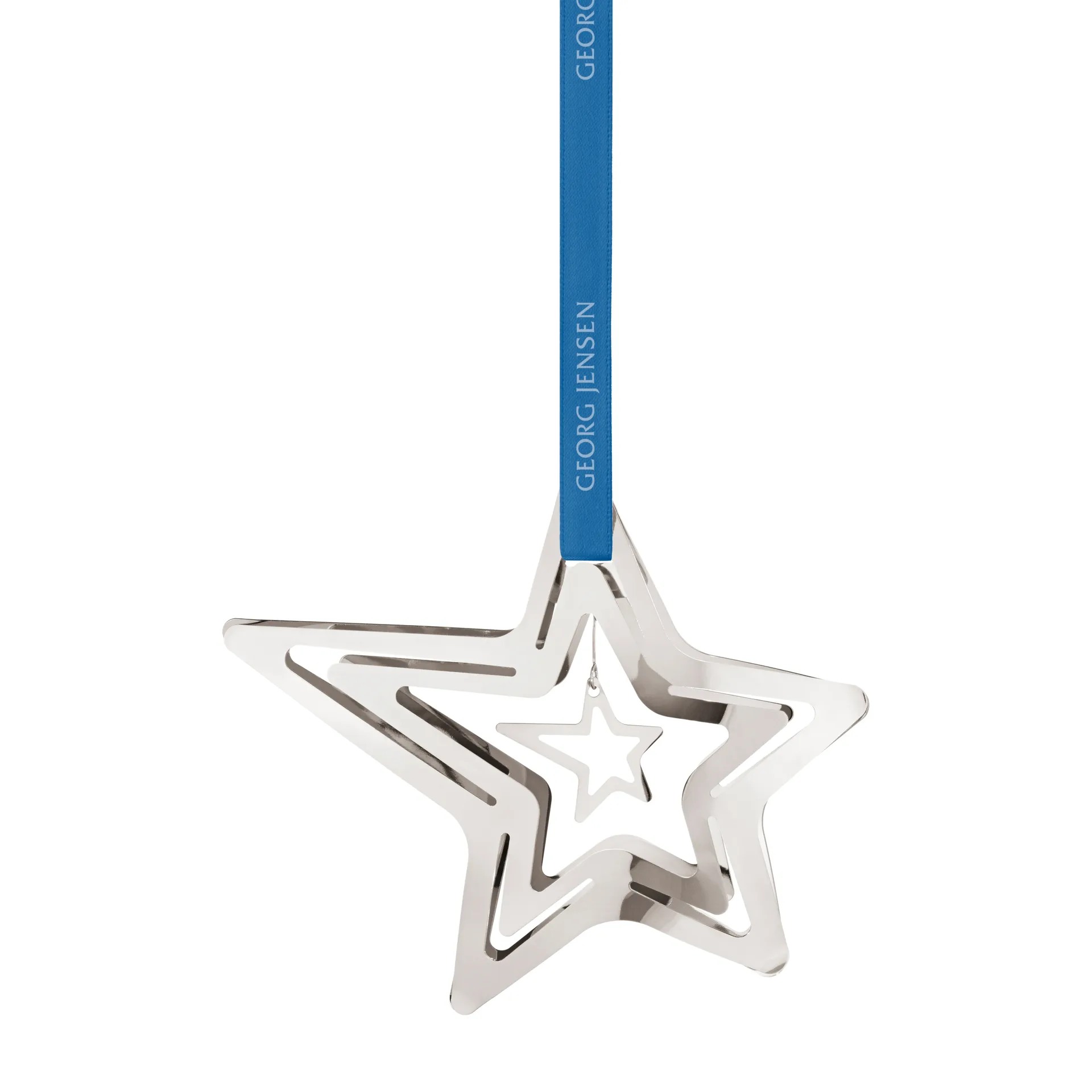 2021 Shooting Star kersthanger, Palladium geplateerd Georg Jensen