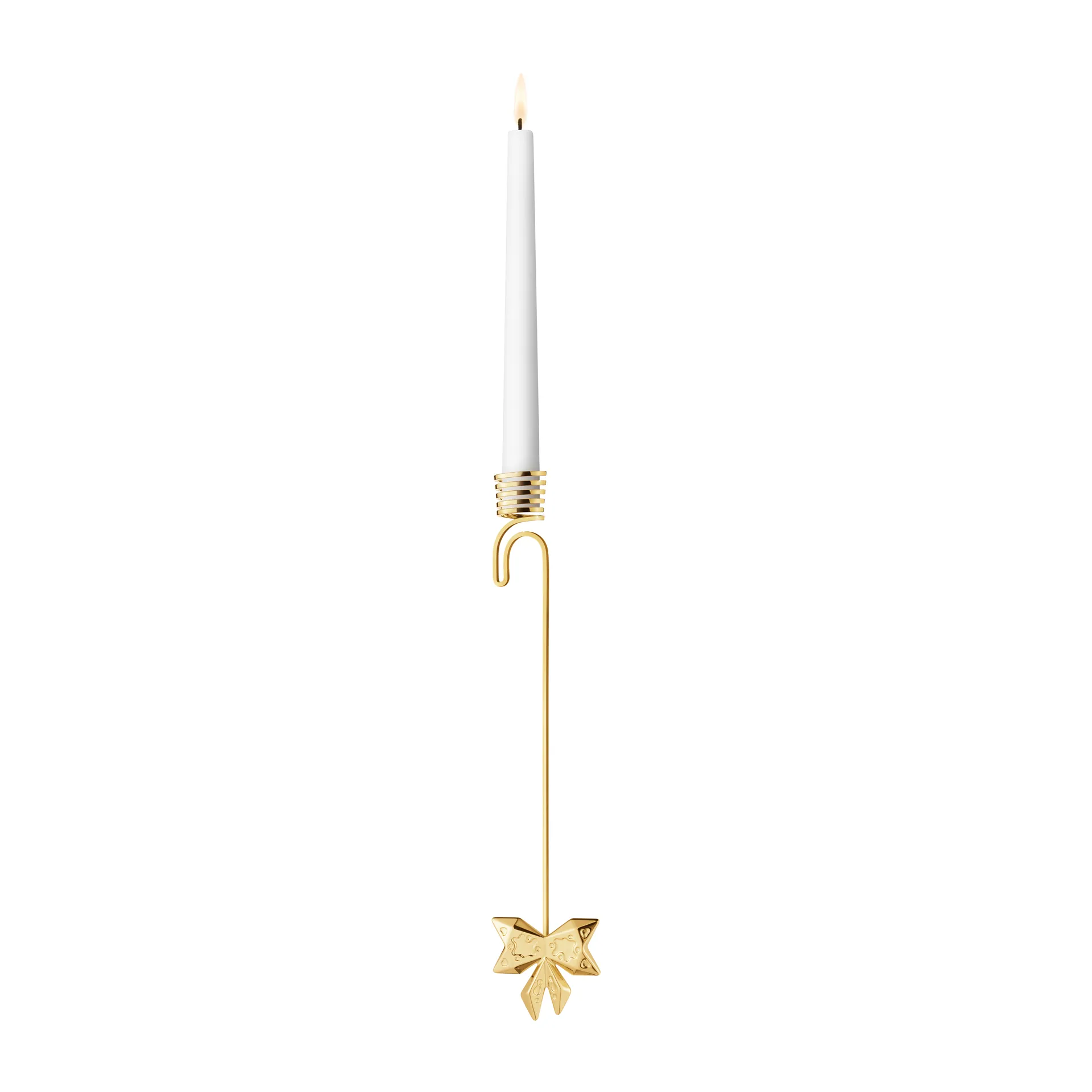 2022 Bow kandelaar hangend, verguld Georg Jensen