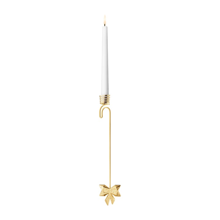2022 Bow kandelaar hangend - verguld - Georg Jensen