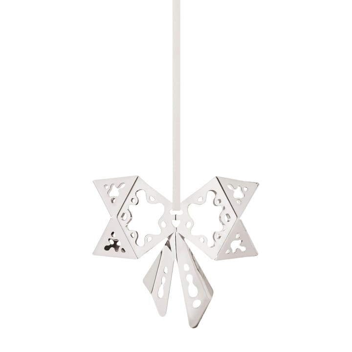 2022 Bow kersthanger - geplateerd palladium - Georg Jensen