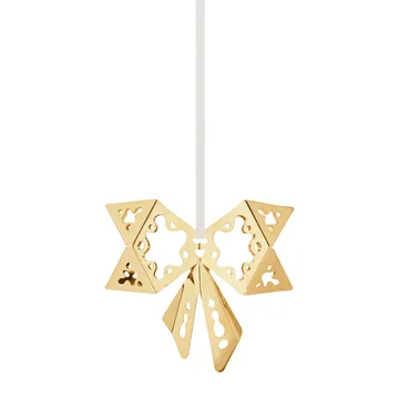 2022 Bow kersthanger - verguld - Georg Jensen
