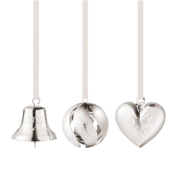 2022 cadeauset van het jaar 3-delig - geplateerd palladium - Georg Jensen