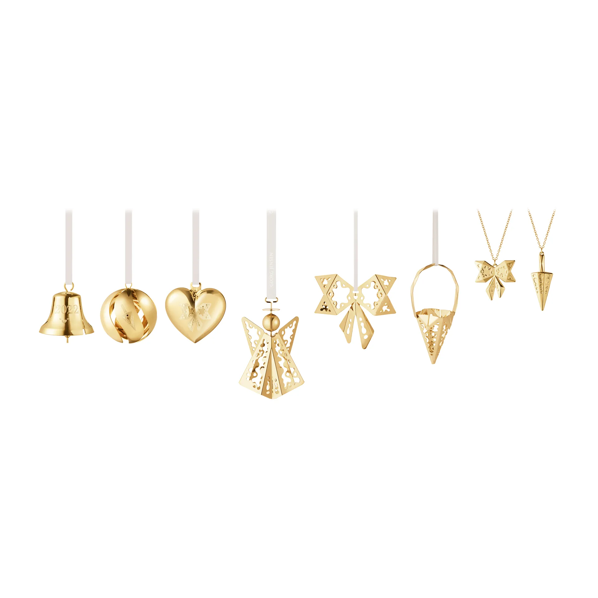 2022 cadeauset van het jaar 8-delig, verguld Georg Jensen