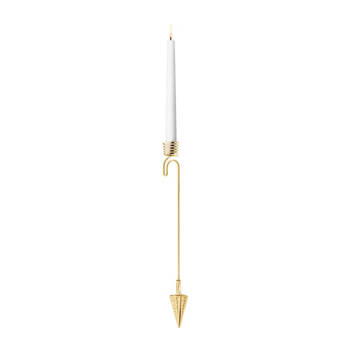 2022 Cone kandelaar hangend, verguld Georg Jensen