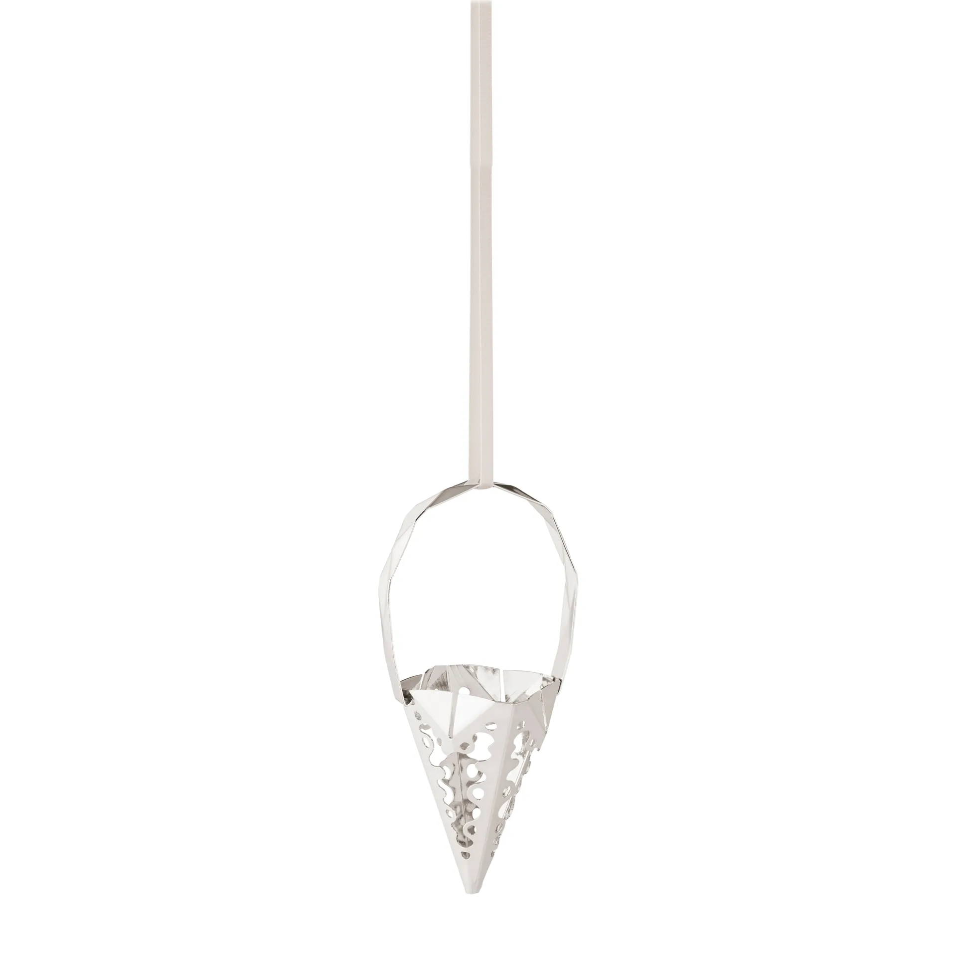 2022 Cone kersthanger, geplateerd palladium Georg Jensen