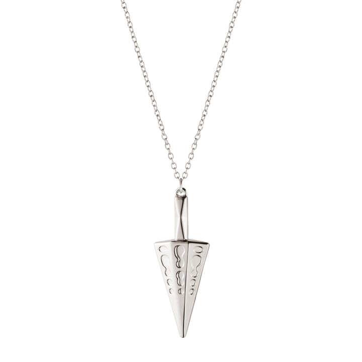 2022 Cone kersthanger met ketting - geplateerd palladium - Georg Jensen
