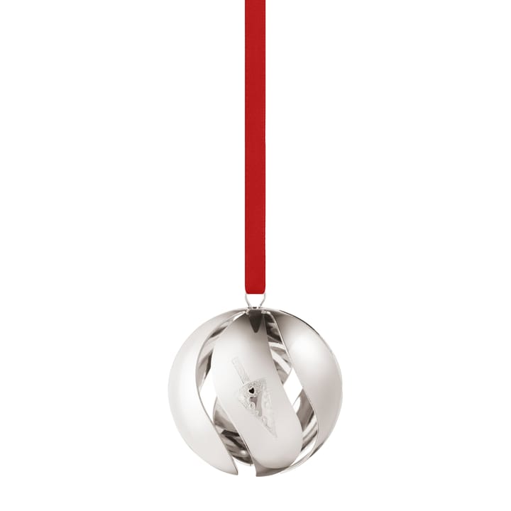 2022 kerstbal van het jaar - geplateerd palladium - Georg Jensen