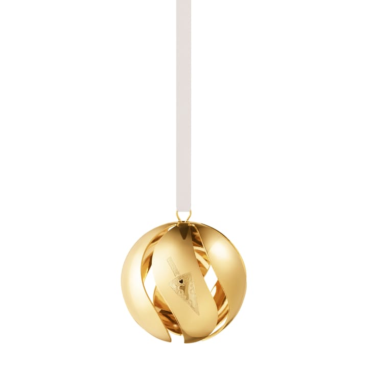 2022 kerstbal van het jaar, verguld Georg Jensen