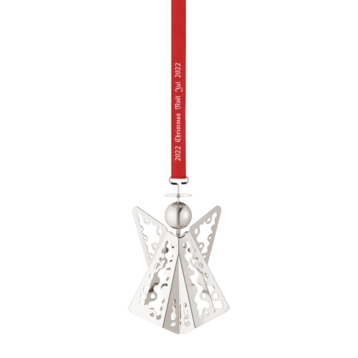 2022 kersthanger engel - geplateerd palladium - Georg Jensen