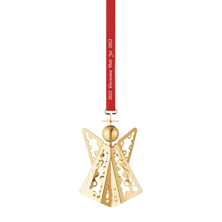 2022 kersthanger engel - verguld - Georg Jensen