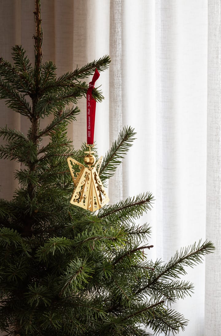 2022 kersthanger engel, verguld Georg Jensen