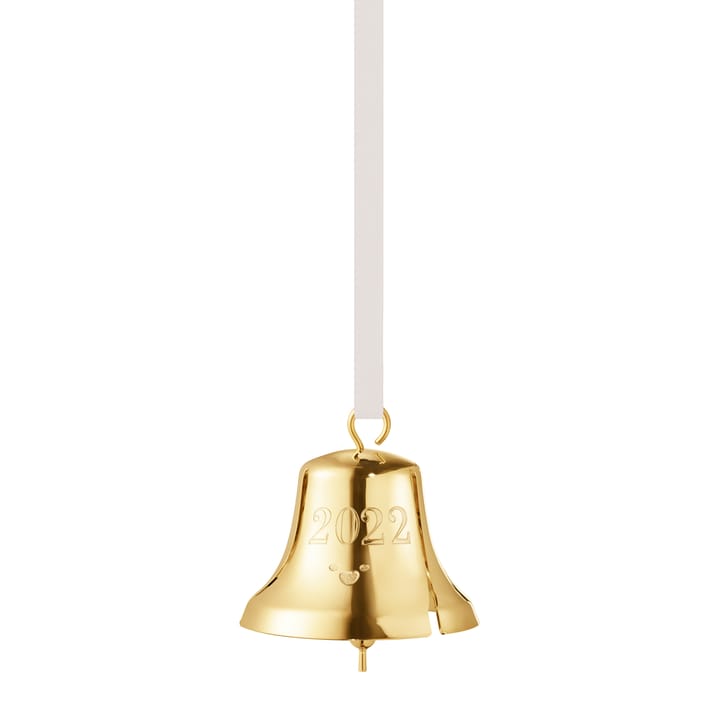 2022 kerstklok van het jaar, verguld Georg Jensen