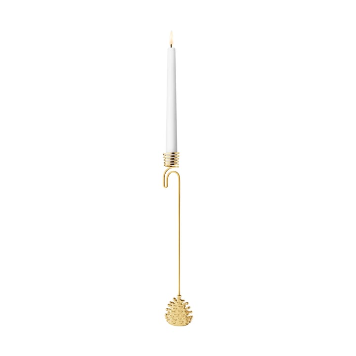 2023 hangende kandelaar van het jaar dennenappel - Verguld - Georg Jensen