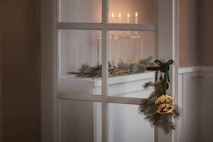 2023 hangende kandelaar van het jaar muis, Verguld Georg Jensen