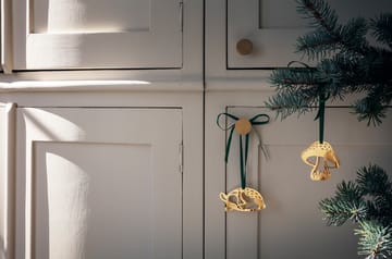 2023 kersthanger van het jaar paddenstoel - Verguld - Georg Jensen