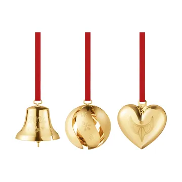 2024 cadeau set 3-delig - Verguld - Georg Jensen