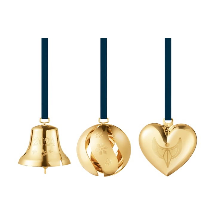 2024 cadeau set 3-delig, Verguld Georg Jensen