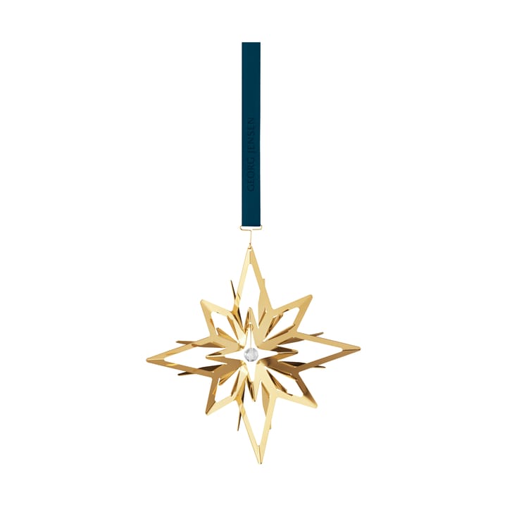 2024 kersthangers ster, Verguld Georg Jensen