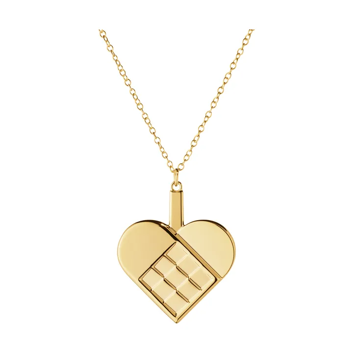 2025 kerstversiering hart - Goudverguld zinklegering - Georg Jensen