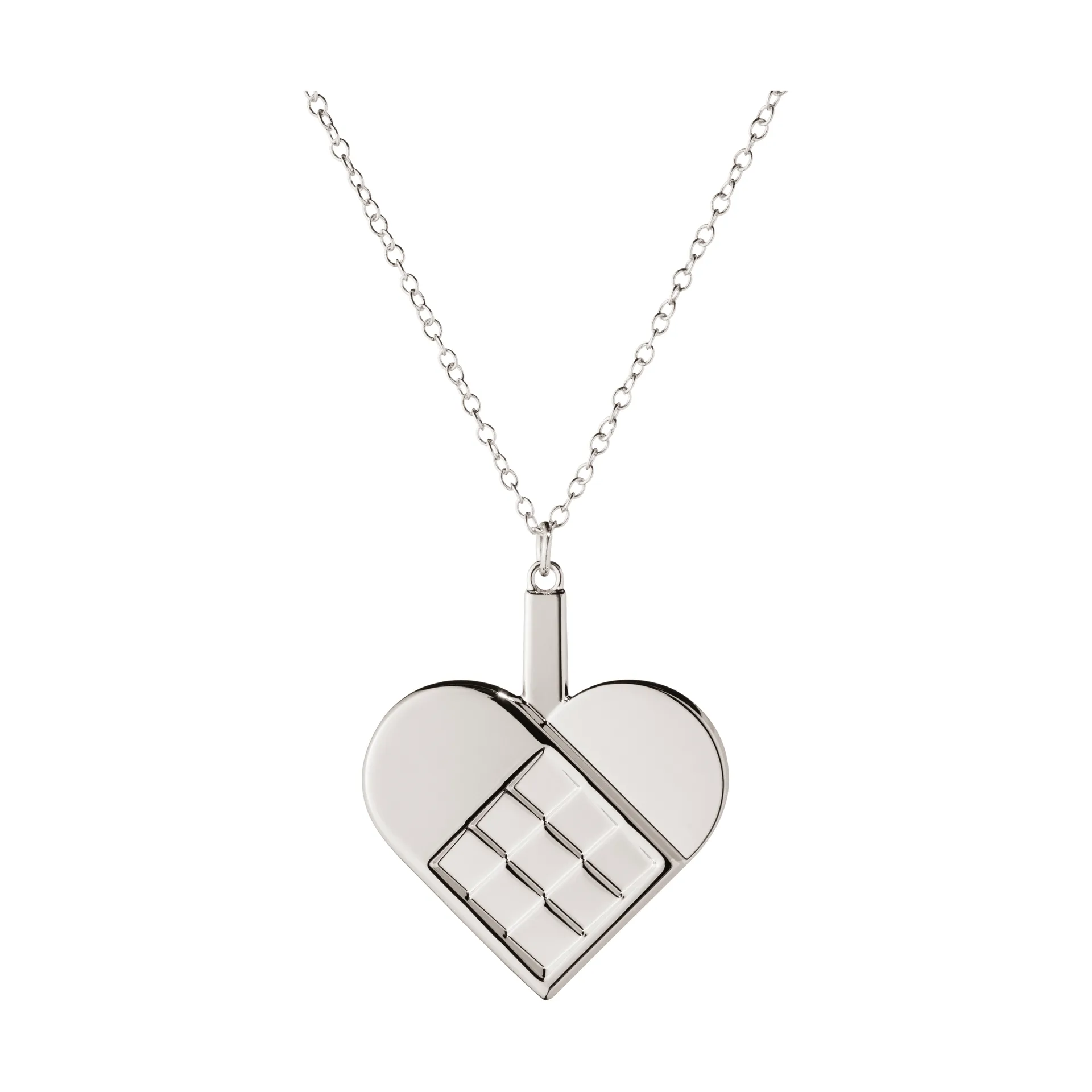 2025 kerstversiering hart, Palladiumvergulde zinklegering Georg Jensen